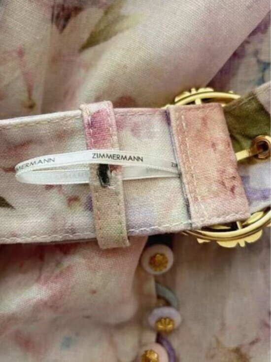 Beautiful Zimmermann size 2 linen dress - Picture 7 of 9